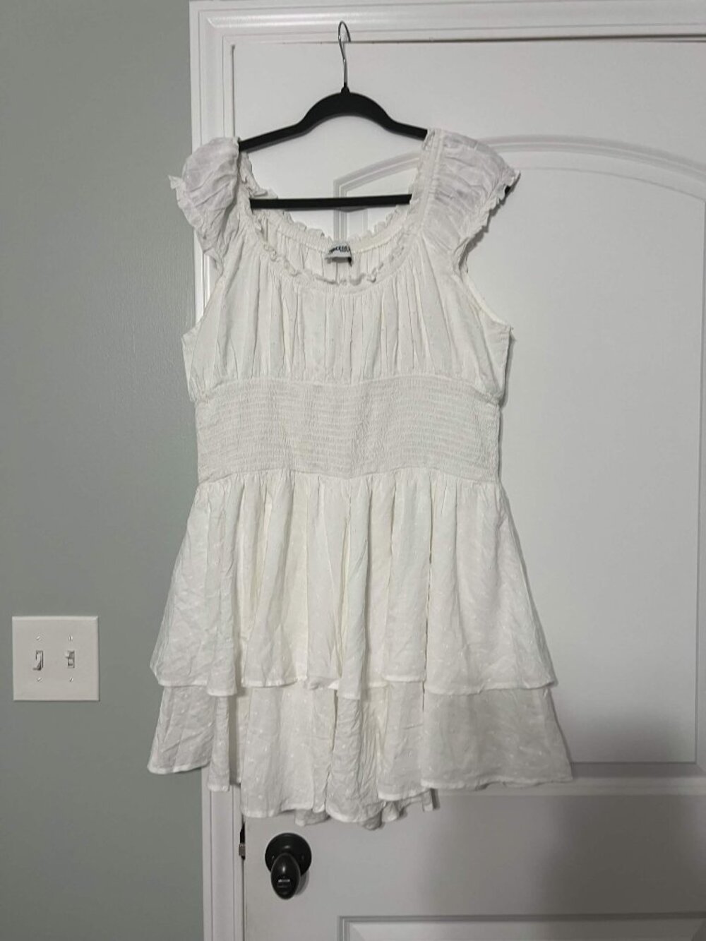 NWOT Princess Polly White Romper - Size 14